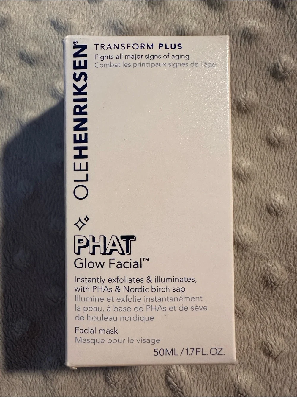 Ole Henriksen PHAT Glow Facial - White Cream Packaging